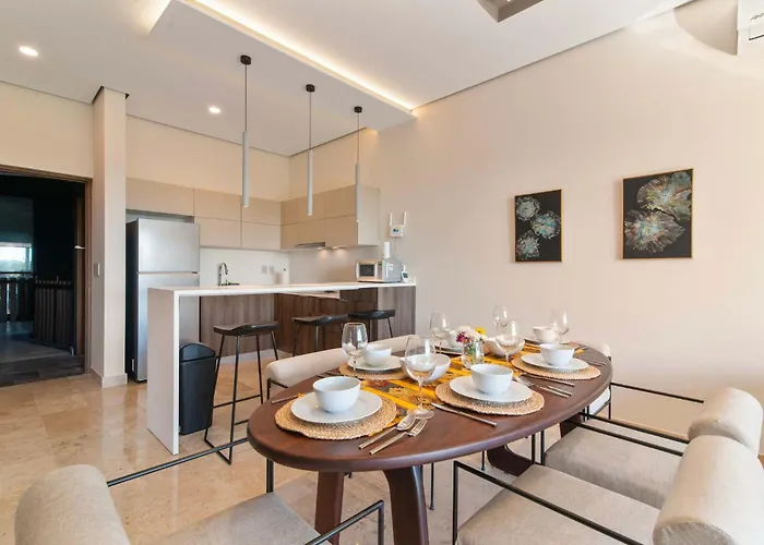 2br With Jacuzzi Near Habitas Apartment Tulum