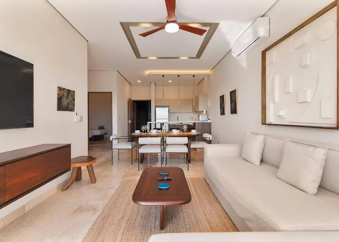 2br With Jacuzzi Near Habitas * Tulum