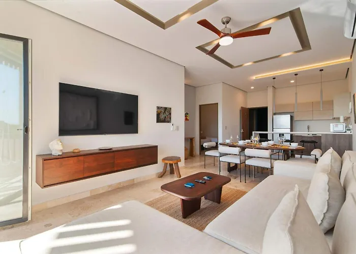 2br With Jacuzzi Near Habitas * Tulum
